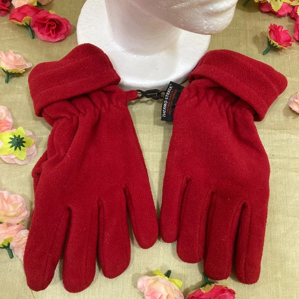 Falls Creek Women's Hat, Scarf & Glove set, Red